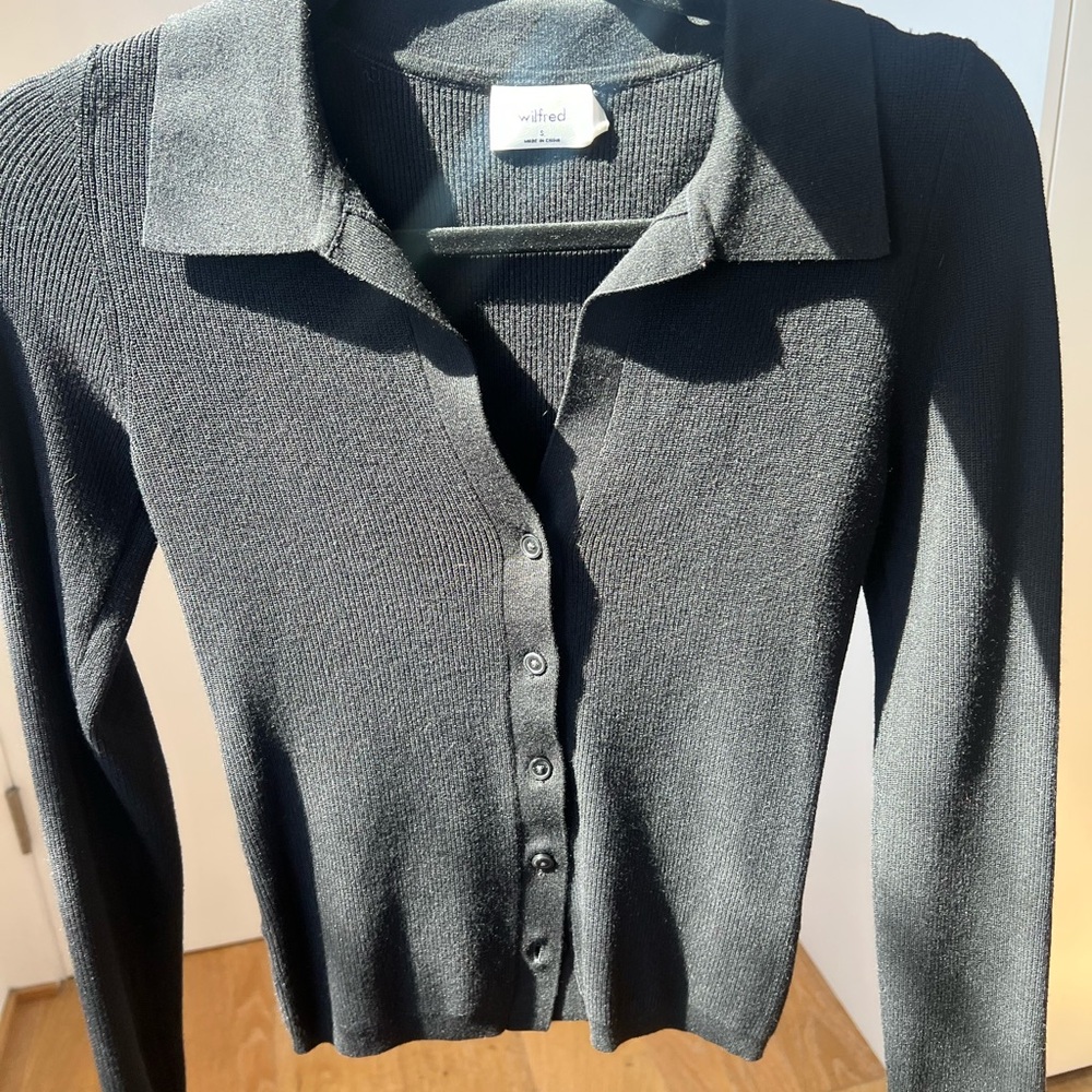 Aritzia Babaton Black Cove Cardigan - Picture 9 of 9